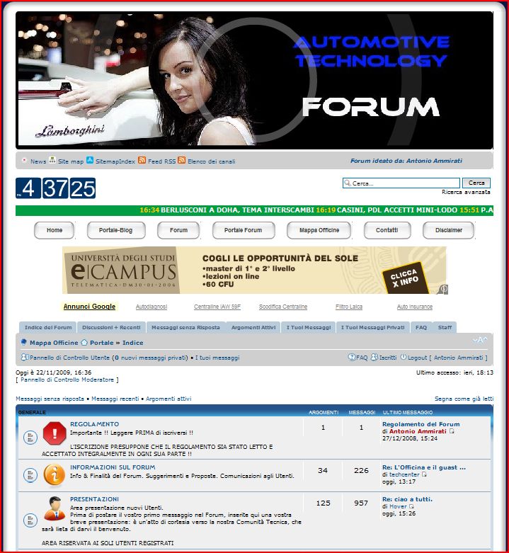 Il Forum Tecnico dell'Autoriparatore e del Tecnico Automotive di Automotive Technology